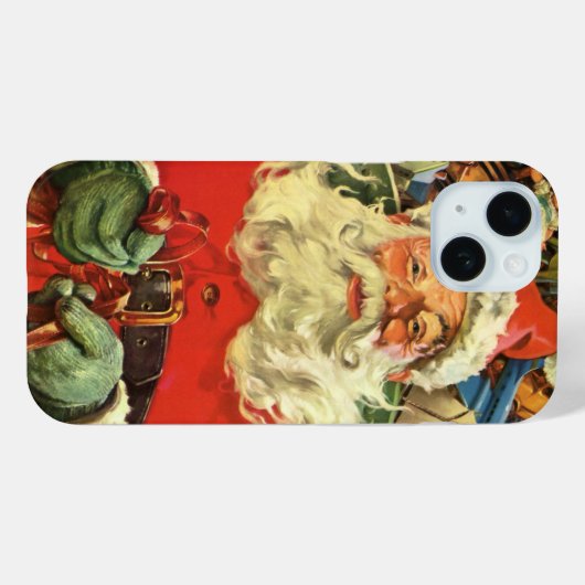 Weihnachten Weihnachten Weihnachtsmann im Roten Me Case-Mate iPhone Hülle (Rückseite (Horizontal))