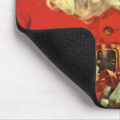 Weihnachten Weihnachten Weihnachtsmann im Roten Me Mousepad (Ecke)