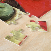 Weihnachten Weihnachten Weihnachtsmann im Roten Me Puzzle (Seite)