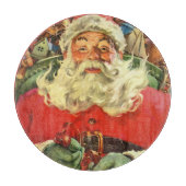 Weihnachten Weihnachten Weihnachtsmann im Roten Me Schneidebrett (Vorderseite)