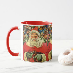 Weihnachten Weihnachten Weihnachtsmann im Roten Me Tasse