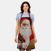Weihnachten Weihnachten Weihnachtsmann Jolly St. N Schürze (Getragen)