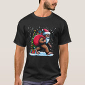 Weihnachten Weihnachten Weihnachtsmann Klaus Trage T-Shirt (Vorderseite)