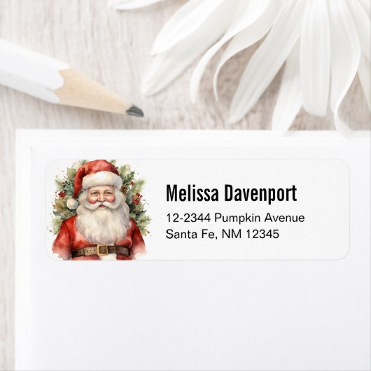 Weihnachten Weihnachten Weihnachtsmann Lächeln (Insitu)