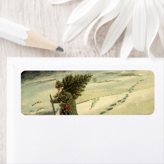 Weihnachten, Weihnachten, Weihnachtsmann mit einem (Insitu)