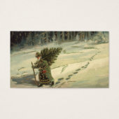 Weihnachten, Weihnachten, Weihnachtsmann mit einem (Vorderseite)