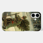 Weihnachten, Weihnachten, Weihnachtsmann mit einem Case-Mate iPhone Hülle (Rückseite (Horizontal))