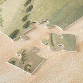 Weihnachten, Weihnachten, Weihnachtsmann mit einem Puzzle (Seite)