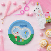 Weihnachten Weihnachten Weihnachtsmann Niedliches  Pappteller (Party)