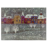 Weihnachten, Weihnachten, Weihnachtsmann, Pferd Op Schneidebrett (Vorderseite)