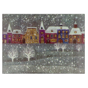 Weihnachten, Weihnachten, Weihnachtsmann, Pferd Op Schneidebrett