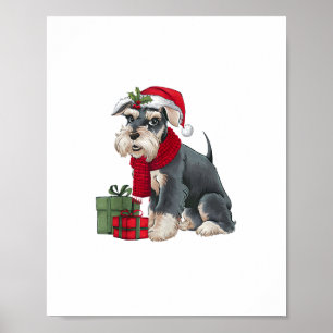 Weihnachten Weihnachten Weihnachtsmann Riese Schna Poster