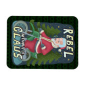 Weihnachten Weihnachten Weihnachtsmann-Spaß Motorr Magnet (Horizontal)
