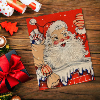 Weihnachten Weihnachten Weihnachtsmann Waving