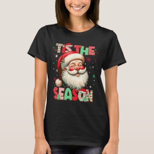 Weihnachten Weihnachten Weihnachtsmänner Frauen Ju T-Shirt
