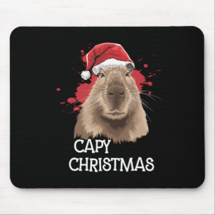 Weihnachten Weihnachten Weihnachtsmannmütze Pajama Mousepad