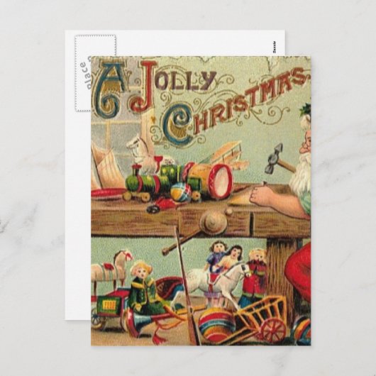 Weihnachten Weihnachten Weihnachtswerkstatt Spielz (Vorne/Hinten)