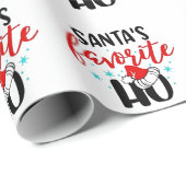 Weihnachten: Weihnachten zum Favoriten Geschenkpapier (Rolleneckpunkt)