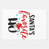 Weihnachten: Weihnachten zum Favoriten Geschenkpapier Set (Vorderseite)