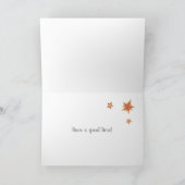 Weihnachten Weihnachts-Design Weihnachtskarte (Innenseite)