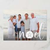 Weihnachten | Weihnachts-Foto Folien Feiertagskarte (Vorderseite)