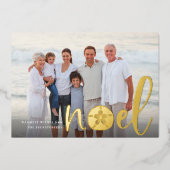 Weihnachten | Weihnachts-Foto Folien Feiertagskarte (Vorderseite)