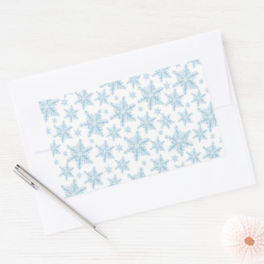 Weihnachten, Weihnachtsaufkleber Rechteckiger Aufkleber (Umschlag)