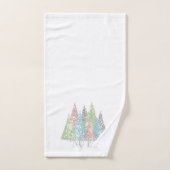 Weihnachten Weihnachtsbadehandtücher Set | Modern (Handtuch)