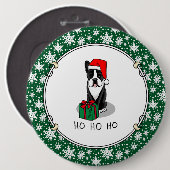 Weihnachten - Weihnachtsbaum - Niedlich Button (Vorne & Hinten)