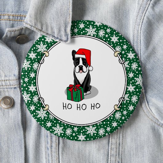 Weihnachten - Weihnachtsbaum - Niedlich Button (Beispiel)