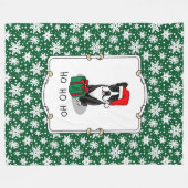 Weihnachten - Weihnachtsbaum - Niedlich Fleecedecke (Vorderseite (Horizontal))