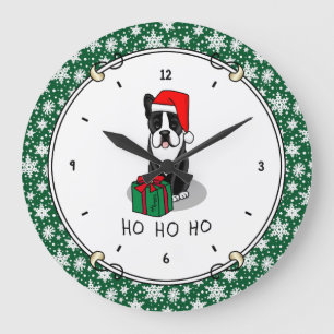 Weihnachten - Weihnachtsbaum - Niedlich Große Wanduhr