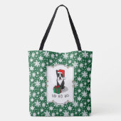 Weihnachten - Weihnachtsbaum - Niedlich Tasche (Rückseite)