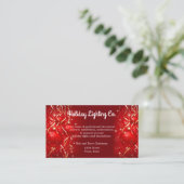 Weihnachten, Weihnachtsbeleuchtung, Dekorationen,  Visitenkarte (Stehend Vorderseite)