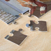 Weihnachten-Weihnachtsdragon-Familienzimmer Puzzle (Seite)