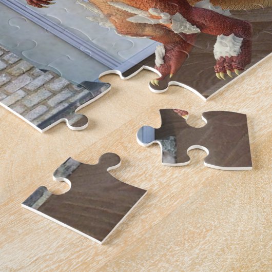 Weihnachten-Weihnachtsdragon-Familienzimmer Puzzle (Seite)