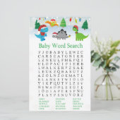 Weihnachten Weihnachtsdusche Kinderdusche Wortsuch (Stehend Vorderseite)