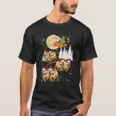 Weihnachten Weihnachtsfeier Englisch Bulldog Xmas T-Shirt (Vorderseite)
