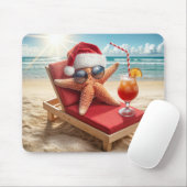 Weihnachten Weihnachtsfeier in einer Chaise Lounge Mousepad (Mit Mouse)