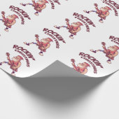 Weihnachten, Weihnachtsfeier mit Gitarre Invita Geschenkpapier (Ecke)