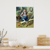 Weihnachten, Weihnachtsfeiertag, Gebäude Spielzeug Poster (Küche)