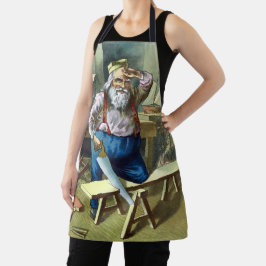 Weihnachten, Weihnachtsfeiertag, Gebäude Spielzeug Schürze