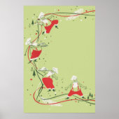 Weihnachten, Weihnachtsfeiertag, Koch mit Abendess Poster (Vorne)