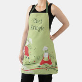 Weihnachten, Weihnachtsfeiertag, Koch mit Abendess Schürze (InSitu)