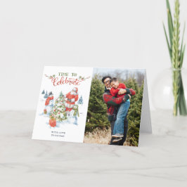 Weihnachten Weihnachtsfest Wasserfarben Foto Urlau