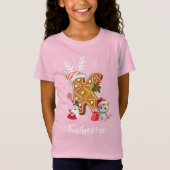 Weihnachten Weihnachtsgebäck Alphabet K Girl's T-Shirt (Vorderseite)