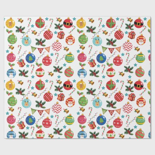 Weihnachten, Weihnachtsgebäck Geschenkpapier (Flach)