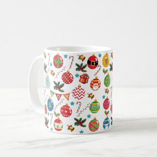 Weihnachten, Weihnachtsgebäck Kaffeetasse (Vorderseite Links)