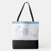 Weihnachten Weihnachtsgebäck Let It Snow Tasche (Vorderseite)