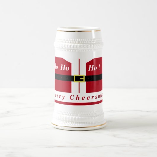 Weihnachten - Weihnachtsgeschenk für Sie - Beifall Bierglas (Mittel)